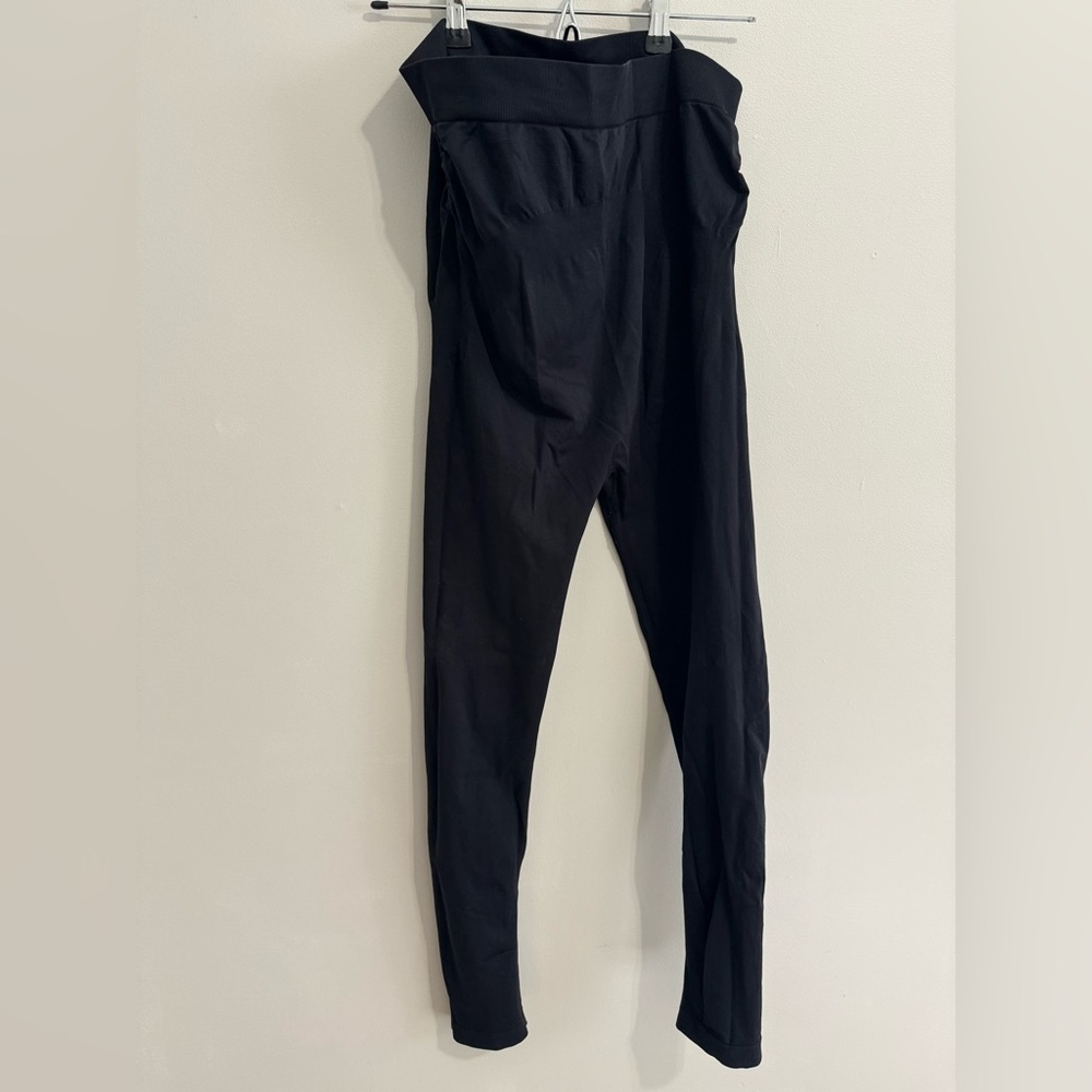 A Pea in the Pod Black Maternity Leggings M